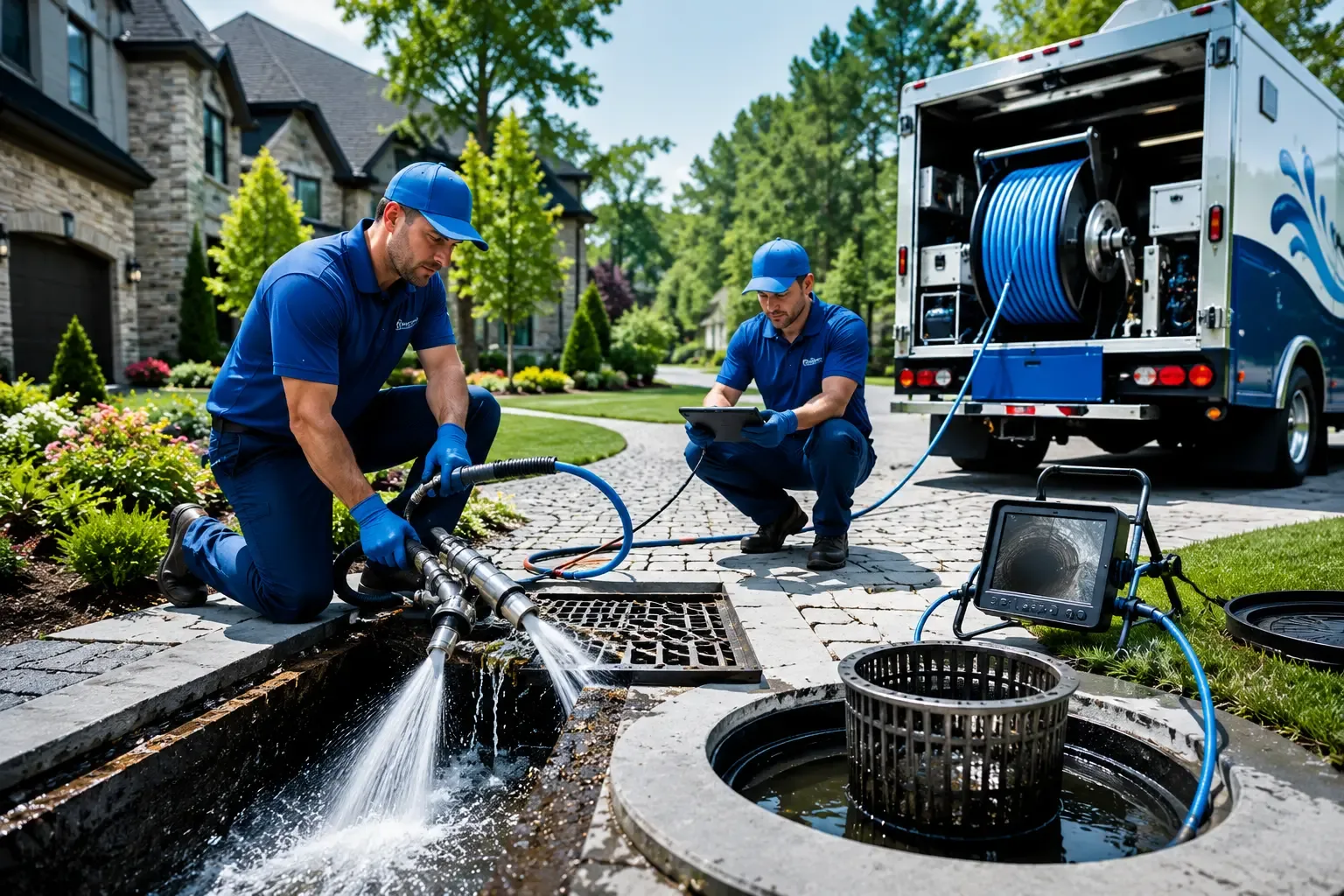 Local outdoor drain cleaning professionals in East Haven, CT